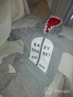 img 1 attached to Newborn Toddler Boys' Clothing Sweatsuit Set review by Larry Willis