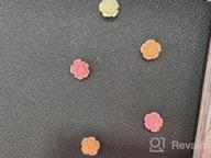 img 1 attached to Colorful Floret Push Pins - Set Of 30 Rose Flower Thumb Tacks For Wall Decor And Organization Of Photo, Feature, White, Cork, Bulletin, And Map Boards In Home Or Office review by Brent Cole