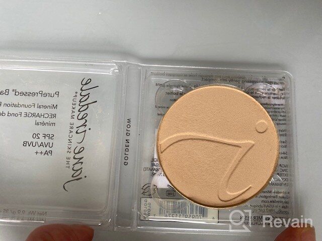 img 1 attached to 🌱 jane iredale PurePressed Base Mineral Foundation Refill & Compact Set - Semi Matte Pressed Powder with SPF, Talc Free, Vegan & Cruelty-Free review by Ada Freya ᠌