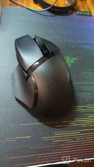 img 1 attached to Razer Basilisk Ultimate Hyperspeed Wireless Gaming Mouse with Charging Dock: Fastest Gaming Mouse Switch - 20K DPI Optical Sensor - Chroma RGB - 11 Programmable Buttons - 100 Hour Battery - Classic Black review by Amar Amar ᠌