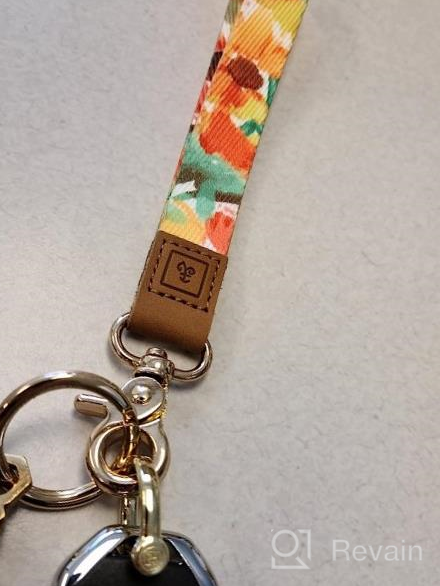 img 1 attached to Leopard Car Keychain Wristlet Strap Hand Wrist Lanyard Key Chain Cool Keychain review by Laura Evans