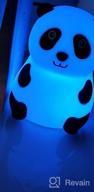 img 1 attached to Kawaii Kitty Cat Night Light Lamp For Kids, Teen Girls & Nursery Bedroom - Gifts For 3-5 Year Olds, AAA Battery Charge (Not Included) review by Marvin Perry