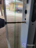 img 1 attached to Premium Replacement Keyed Patio Sliding Door Handle With Mortise Lock And Key Cylinder, Fits Doors 1.5 To 1.75 Inches Thick, Reversible Non-Handed Design, 3.94-Inch Screw Hole Spacing review by Daniel Jackson