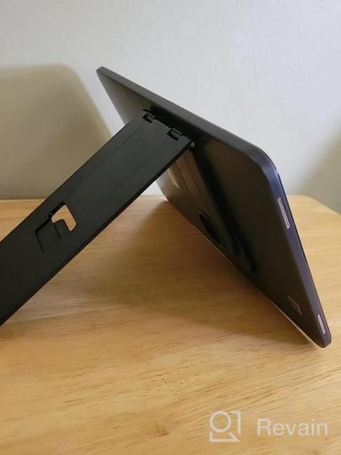 img 1 attached to Filofax ENITAB 360: The Ultimate Small Tablet Stand & Holder In Stone review by Roderick Reynolds