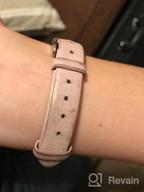 img 1 attached to WOCCI Genuine Leather Watch Bands - Elegant Replacement Straps for Men and Women, Available in Multiple Band Widths - 8mm, 10mm, 12mm, 14mm, 16mm, 18mm, 20mm review by Paul Ruberto