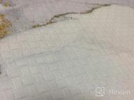 картинка 1 прикреплена к отзыву 🏆 SoHome Cozy Living Anti Fatigue Mat: Non Slip, Stain Resistant, Easy to Clean - 1/2 Inch Thick Kitchen Floor Mats in Marble Gold, 18" x 30 от Dru Labrado
