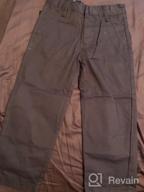 img 1 attached to 👖 High-Quality Adjustable Waist Boys' Clothing: Premium Front Pants review by James Cruz