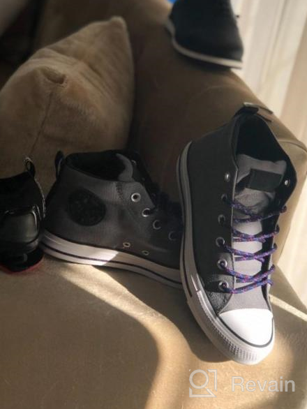 img 1 attached to 👟 Men's Converse Chuck Taylor Street Sneakers: Shoes Designed for Optimum Style and Comfort review by Prem Robinson