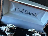 img 1 attached to 🍅 Cuff Daddy Ketchup Bottle Cufflinks: A Stylish and Quirky Presentation review by Demetrius Holt