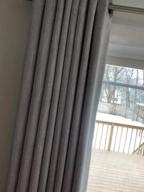 img 1 attached to Create A Cozy And Private Space With Melodieux Cotton Blackout Curtains – Beige, 52X84 Inch Panel review by Gerald Mohammed