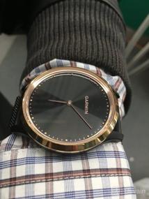 img 2 attached to Garmin Vivomove HR: Stylish Hybrid Smartwatch for Both Men and Women - Silver with Tan Italian Leather