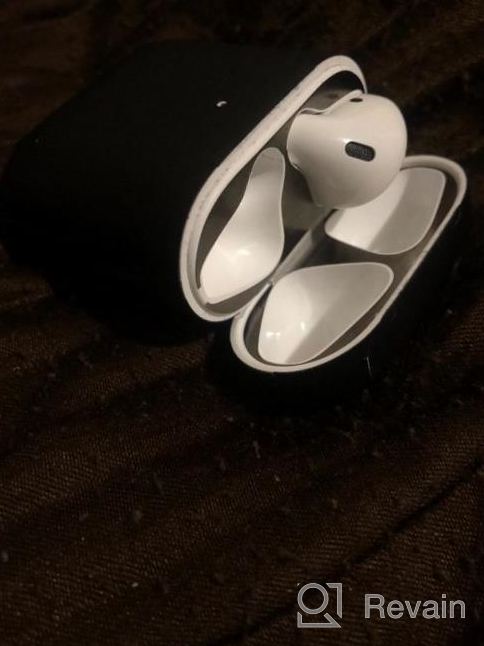 img 1 attached to Experience Ultimate AirPods Protection With Elago Dust Guard: Rose Gold Metal Cover For Wireless Charging Case [US Patent Registered] review by Nguyen Taylor