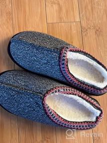 img 5 attached to House Bedroom Slippers For Women Indoor And Outdoor With Fuzzy Lining Memory Foam