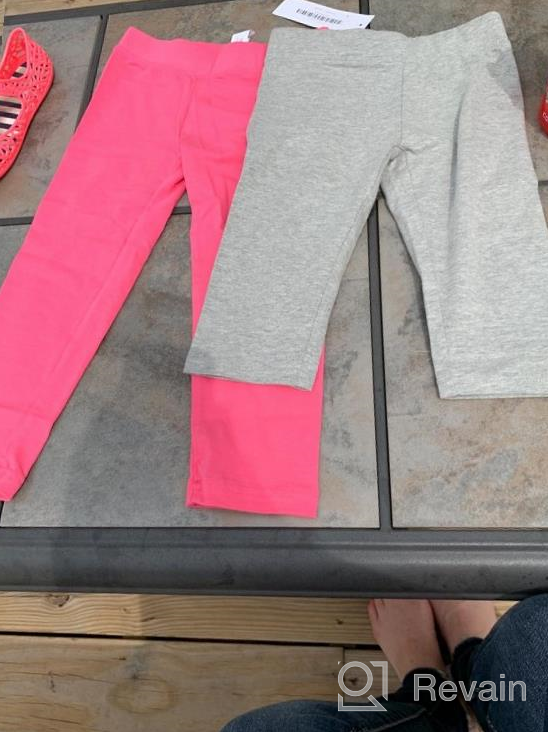 img 1 attached to 💃 Clementine Apparel Toddler School Workout Girls' Leggings: Stylish & Comfy Clothing for Active Play review by Julie Sutton