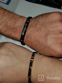 img 6 attached to IEFSHINY Couples Bracelets: His and Hers Matching Bracelets for Anniversaries and Promises – 2pcs
