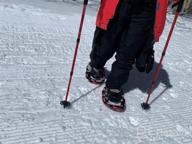 img 1 attached to Explore The Great Outdoors With NACATIN All Terrain Snowshoes With Heel Lift, Trekking Poles, Gaiters, And Carrying Bag review by Antonio Edan