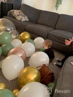 картинка 1 прикреплена к отзыву Electric Balloon Pump Kit With Navy Garland, Happy Birthday Banner & Portable Decorating Strip - 110V 600W For Party Decoration от Cory Owens