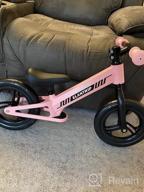 img 1 attached to Elantrip Lightweight Balance Bike For 2-5 Year Old Boys And Girls, Adjustable Handlebar And Seat, Perfect Birthday Gift Toy For Toddlers, No Pedal Bike For Kids review by Jeff Swan