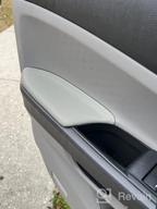 img 1 attached to Beige Vinyl Lid Pad Cover Replacement For 2008-2012 Honda Accord Sedan Auto - ABIGAIL Front Door Panels Armrest review by Jyothish Pillai