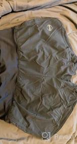 img 5 attached to Женские беговые шорты с высокой талией, быстросохнущим и карманом на молнии - легкие спортивные шорты для тренировок