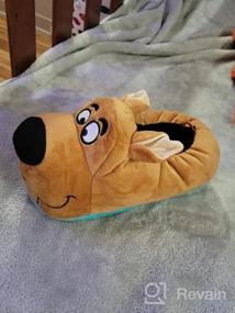 img 5 attached to Scooby Doo Toddler Plush Slippers for Boys - Improved SEO