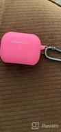 img 1 attached to Protect Your AirPods Pro With Hamile'S Shockproof Silicone Case - Pastel Pink, Compatible With 2019 Apple Charging Case And Keychain Included review by Richard Dean