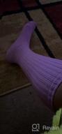 img 1 attached to Soft Knee High Slouch Socks For Women - Pack Of 6 Pairs, Extra Long Scrunchy Design review by Delos Montano