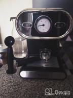 img 3 attached to Rozhkovy coffee maker Kitfort KT-702, black review by Felicja Kucharska ᠌