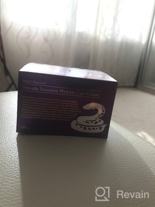 img 1 attached to 🐍 Deoproce Syn-Ake Intensive Wrinkle Care Cream - Snake Venom Face Cream, 100 ml/100 g review by Busaba Lek ᠌