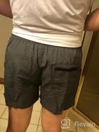 img 1 attached to AOTORR Men'S Swim Trunks Quick Dry Solid Swimsuit Beach Sports Shorts With Back Zipper Pockets review by Jeremy Levendusky