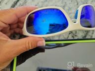 img 1 attached to RIVBOS RB831: The Ultimate Polarized Sports Sunglasses For Men With Unbreakable TR90 Frame review by Los Bizness