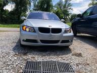 img 1 attached to Black Bezel Halogen Type LED Halo Ring Eye Lid Projector Headlights For 2006-2008 BMW E90 3 Series 4 Door Sedan review by Cameron Rosa