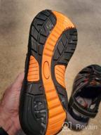 img 1 attached to 👞 GRITION Men's Sandals: VersatileFootwear for Hiking and Athletic Activities in Size 40 review by Aaron Martin