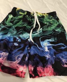 img 6 attached to Colorful Beachwear Drawstring Swimwear for Boys 👦 by Idgreatim: Functional and Fashionable Children's Swim Clothing