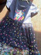 img 1 attached to 🦄 Glitter Sequins Unicorn Birthday Girls' Clothing - LINL review by Heather Davis