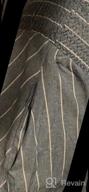 картинка 1 прикреплена к отзыву Женское полосатое льняное платье Miessial: элегантное платье с рюшами и капюшоном средней длины. от Ryan Hadden