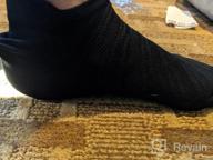 img 1 attached to Gildan Men'S No Show Socks W/ Tab Back - Multipairs Active Flat Knit review by Corey Bigglesworth