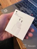 img 1 attached to Mains charger Apple MHJE3ZM/A, 20 W, white review by Ae Ra ᠌