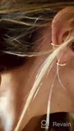 картинка 1 прикреплена к отзыву Micuco Small Huggie Hoop Earrings For Women Tiny Cartilage Hoop Earrings For Men 6Mm/8Mm/10Mm 14K Gold Helix Daith Tragus Ear Hugging Hoop Earrings White Gold Sleeper Earrings Hypoallergenic от Robert Abdi