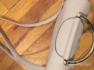 img 1 attached to Covelin Women'S Small Leather Crossbody Handbag Tote Shoulder Bag review by Eric Ramen