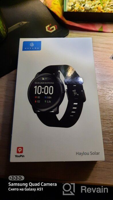 img 1 attached to Haylou Solar LS05 Global Smart Watch, Black review by Agata Getka ᠌