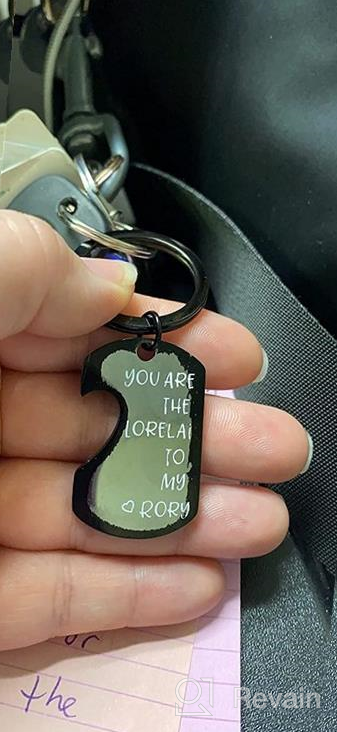 img 1 attached to Mother Daughter Keychain Set - Best Friend, Sister Gift: You Are My Lorelai, I'm Your Rory review by Becki Felix