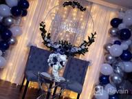 img 1 attached to Chic And Elegant White Chiffon Backdrop Curtains For Stunning Wedding And Birthday Decorations – 5Ft X 8Ft, Set Of 2 Panels review by Amanda Hill