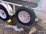 img 1 attached to Safely Secure Your Spare Tire With FIERYRED Spare Tire Carrier: Securely Holds 120IBS, Fits Most Wheels And Bolt Patterns, And Easy To Install With Lock. review by Jason Dennis