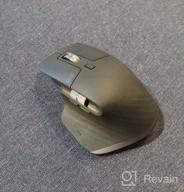 img 1 attached to 🖱️ Logitech MX Master Wireless Mouse: High-Precision Sensor, Easy-Switch up to 3 devices, Meteorite Black review by Kise Renouvnch ᠌