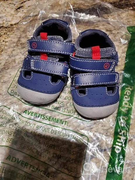 img 1 attached to 👟 Stride Rite Soft Motion Elijah Fisherman Sandal: Perfect for Baby and Toddler Boys! review by Justin Rashid