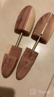 img 1 attached to Adjustable Cedar Shoe Trees For Men'S Shoes And Boots - HOUNDSBAY Wooden Shoe Stretcher With Sneaker Compatibility review by Becky Maldonado