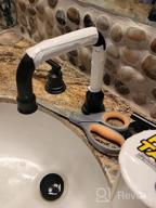img 1 attached to Upgrade Your Bathroom With WOWOW 8-Inch Widespread High Arc Faucet review by Marc Cahoon