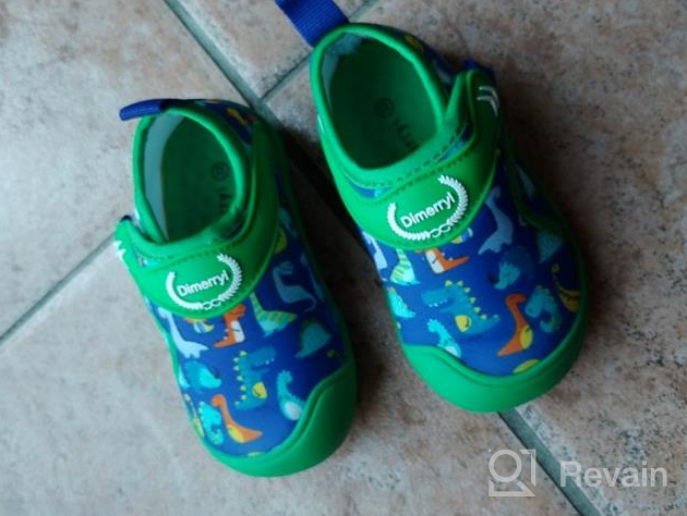 img 1 attached to Dimerryi Boys' Lightweight Quick-Dry Non-Slip Sandals review by Troy Caldwell