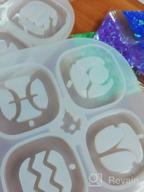 img 1 attached to Create Stunning Zodiac Keychains With 3D Resin Molds - Choose Your Constellation And DIY Jewelry Making With 8 Holographic Glitter Colors review by Ashley Brunner